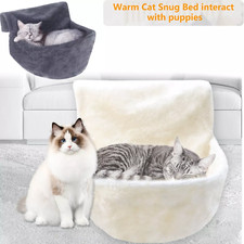 Cat Kitten Hanging Radiator Pet Dog Bed Warm Fleece Basket Cradle Hammock Plush