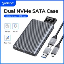 ORICO M.2 NVMe+SATA Case