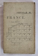 WW1 British Army Trench Map