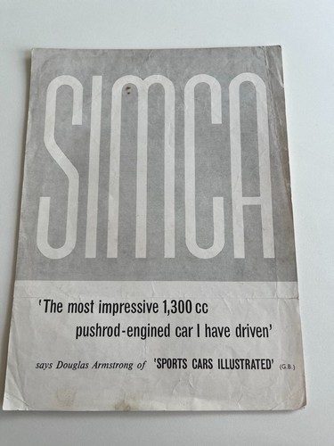 Simca 1300cc montlhery - 1.3,
