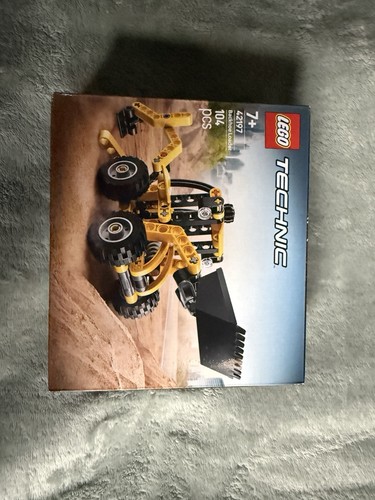 Lego technic backhoe - lego, loader