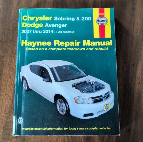 Haynes chrysler sebring 200 - sebring,