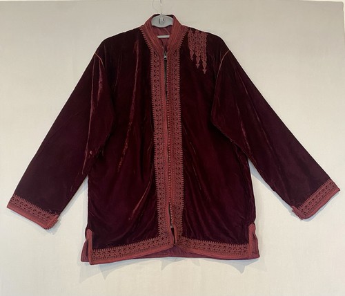 Moroccan velvet top men - velvet,