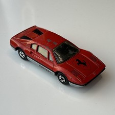 Matchbox Ferrari 308 GTB Red/Silver MB70 1981-83 Vintage Diecast 1:55 Scale