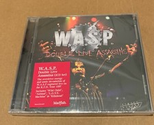 WASP "Double Live Assassins" 2cd 2021 Sealed [W.A.S.P. command raw last circus]