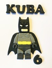 Edible Fondant Batman Blocks