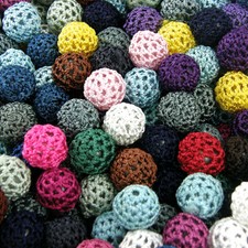 CROCHET WOOL WOVEN FABRIC