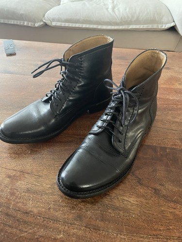 Frye men black leather - frye,