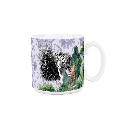 The jungle book mug purple - jungle,