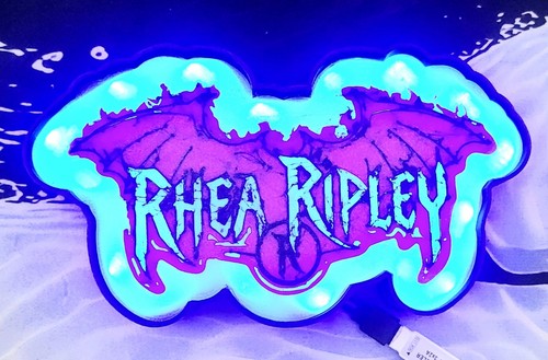 Custom made rhea ripley light - made,