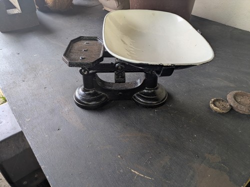Salter vintage cast iron - salter, brass