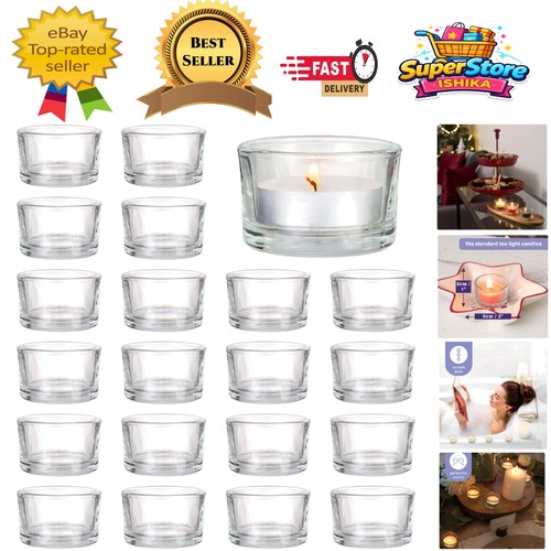 Elegant clear glass tea - 24,