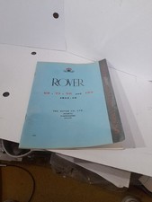 Rover 60,75,90 And 105 Owners Manual