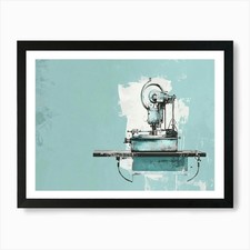 Sewing Machine Art Print