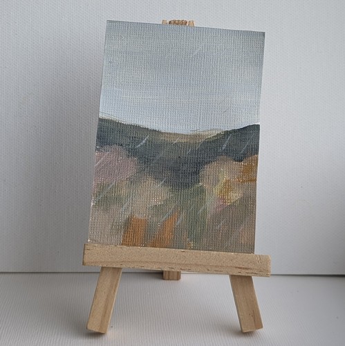 Aceo original painting - original, moors