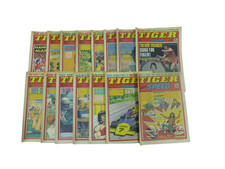 Tiger Scorcher Weekly Comic bundle x 15 IPC Magzines 1978 - 80