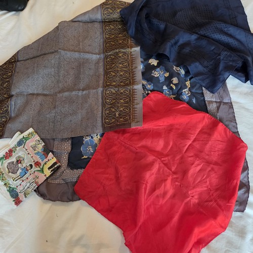 Silk pocket square scarf - pocket, job