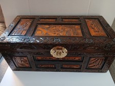Vintage Chinese Camphor Ornate