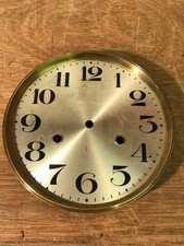 917b  Vintage Wall Clock Metal