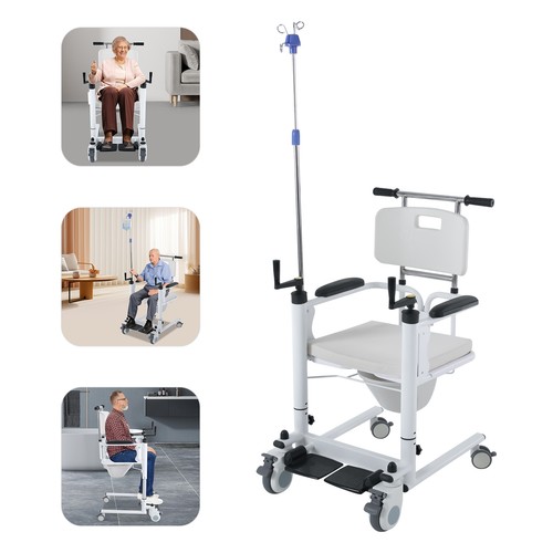 Manual patient lift wheelchair - patient,