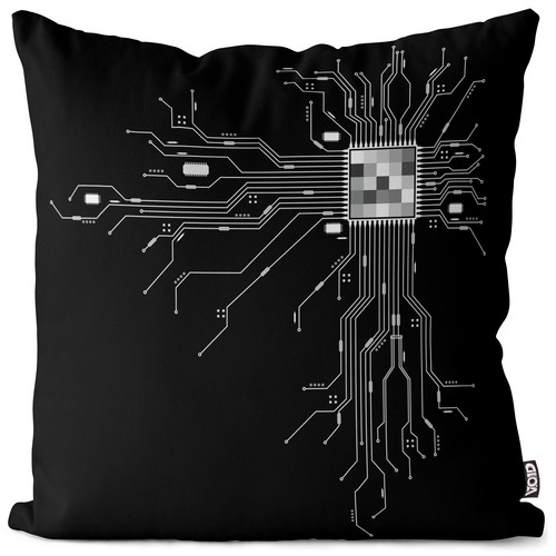 Cyborg computer cushion cover - cyborg,