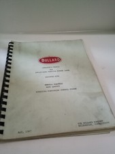 Bullard Operators Manual for