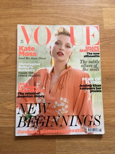 Vogue magazine august 2011 - august,