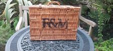 Vintage Fortnum And Mason Hamper Wicker Medium