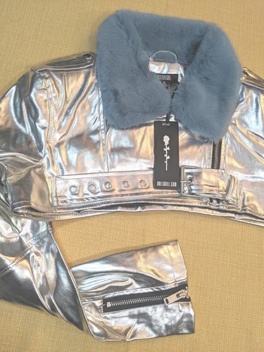 Poster girl metallic shrug - metallic,