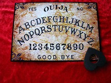 Wooden Ouija Board game &