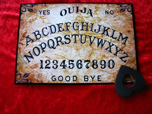 Wooden ouija board game - game, &
