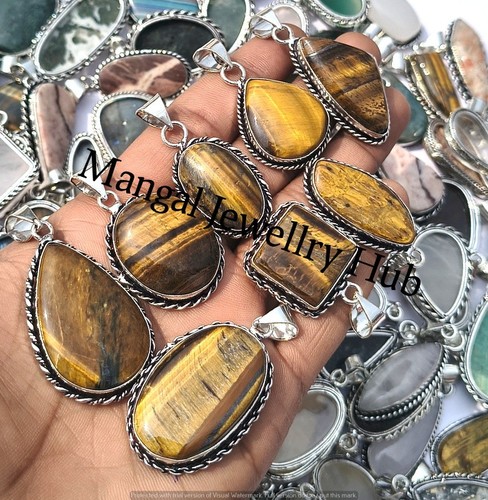 Buy tiger eye gemstone - tiger's, 925