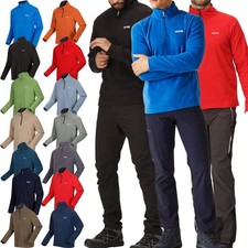 Regatta Thompson Light Weight Micro Fleece Half Zip Washable Quick Dry Jacket