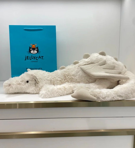 Jellycat snow dragon large - jellycat,