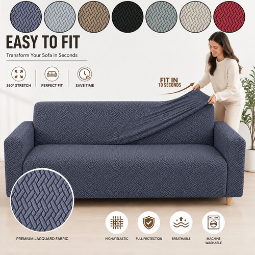High stretch sofa - high,