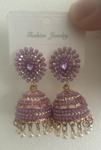 Jhumka indian earrings - jhumka,