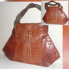 VINTAGE CROCODILE HANDBAG