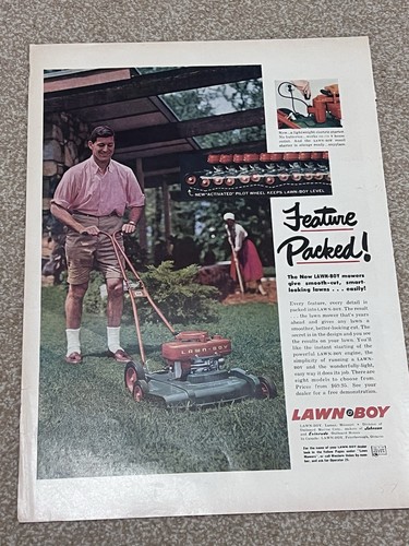 Rare original 1957 - 1957, lawn-boy