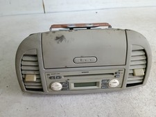 NISSAN MICRA K12 2003 CD PLAYER HEAD UNIT RADIO STEREO 7642347318  NO CODE CREAM