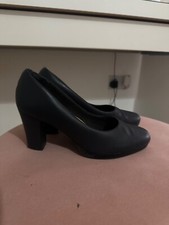Piccadilly Navy Court shoes