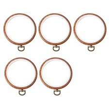 5Pcs Embroidery Hoops Imitated