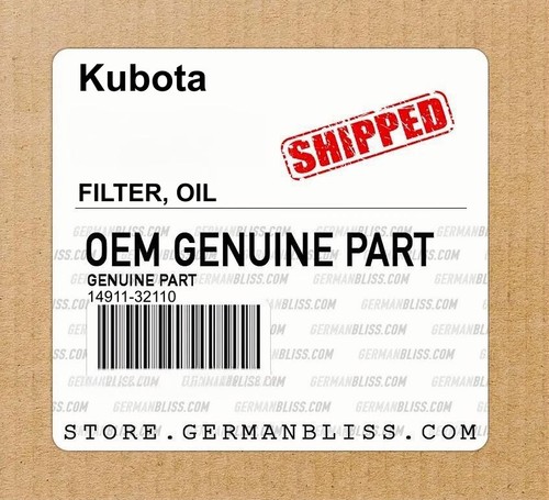 Kubota filter 14911 - kubota,