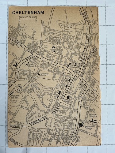 Cheltenham 1967 vintage street - vintage,