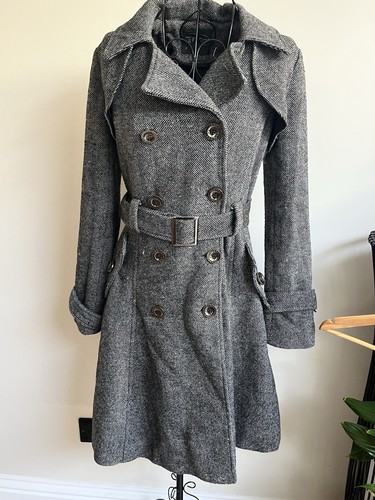 Jumpo womens wool blend belted - blend,