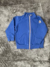 Moncler Blue Jumper Size 18-24MONTHS In Good Used Condition