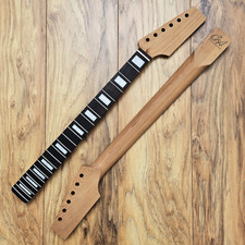 Telecaster Compatible Roasted Maple and Rosewood Paddle Guitar Neck