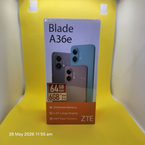 Zte blade a36e - zte, 6gb+64gb