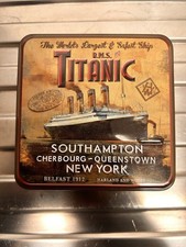 Titanic merchandise tin