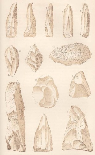 The flint tools - the, of
