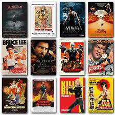 Poster Martial Arts Movie Posters Bruce Lee Film Poster Kung Fu Karate Tai Chi